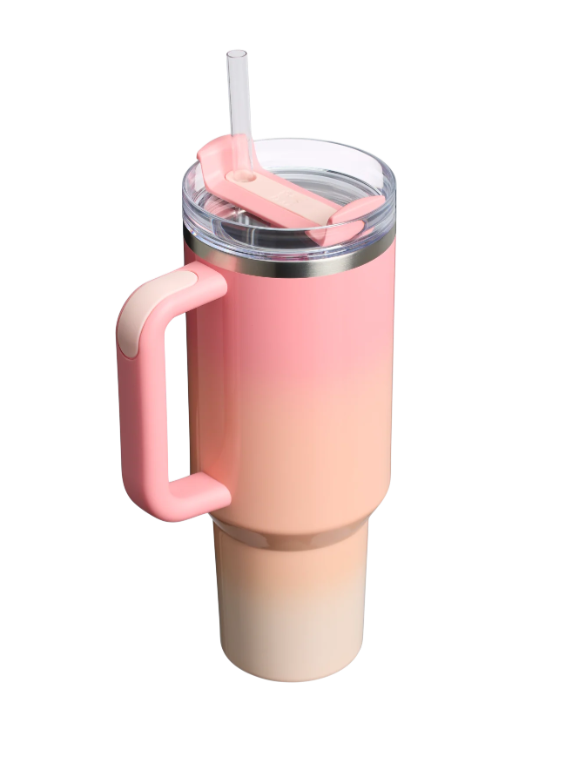 Original US American Stanley Quencher (Pink Mesa Sunset)