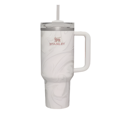 Stanley Tumbler 40 oz (Rose Swirl)