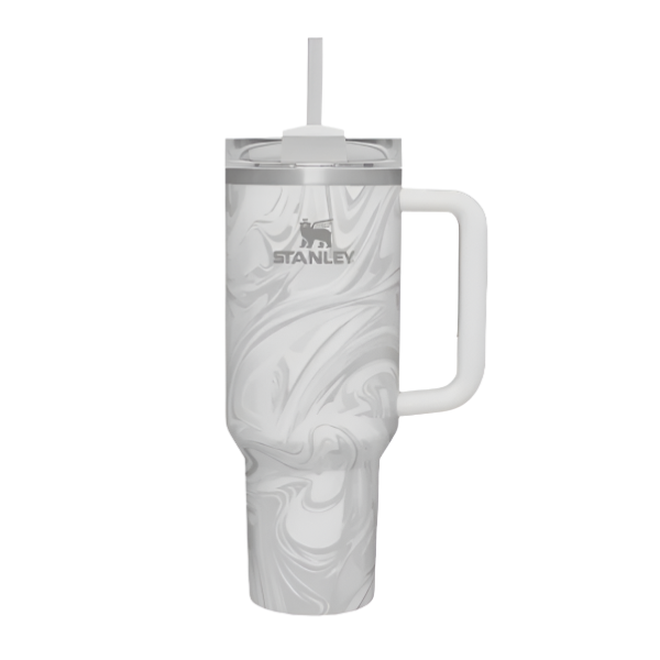 Stanley Tumbler 40 oz (Grey Swirl)