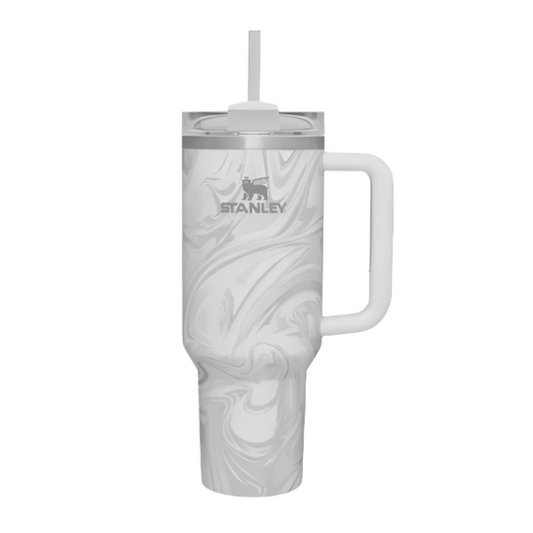 Stanley Tumbler 40 oz (Grey Swirl)