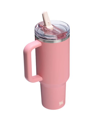 Original US American Stanley Protour Flip Straw (Pink Mesa)