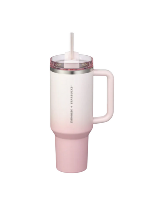 Stanley Tumbler 40 oz (Sbucks Ombre Pink)